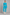 Sculp Ribbed Half-Zip Gym Co-Ord in Turquoise – front view