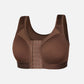 SculpStore Compression Bra - Post Surgery Front Closure Wireless Recovery Bra