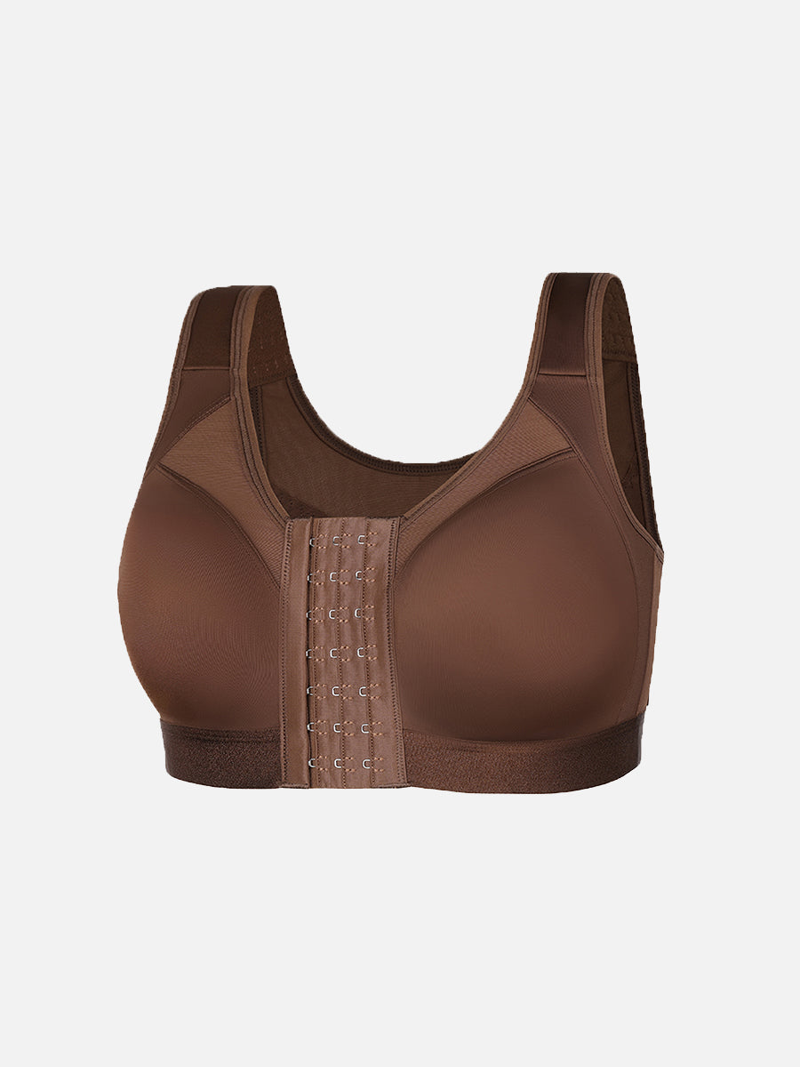 SculpStore Compression Bra - Post Surgery Front Closure Wireless Recovery Bra