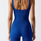 SculpStore Ribbed Contour Romper | Seamless Shaping & Comfort