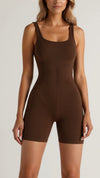 SculpStore Ribbed Contour Romper | Seamless Shaping & Comfort