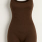 SculpStore Ribbed Contour Romper | Seamless Shaping & Comfort