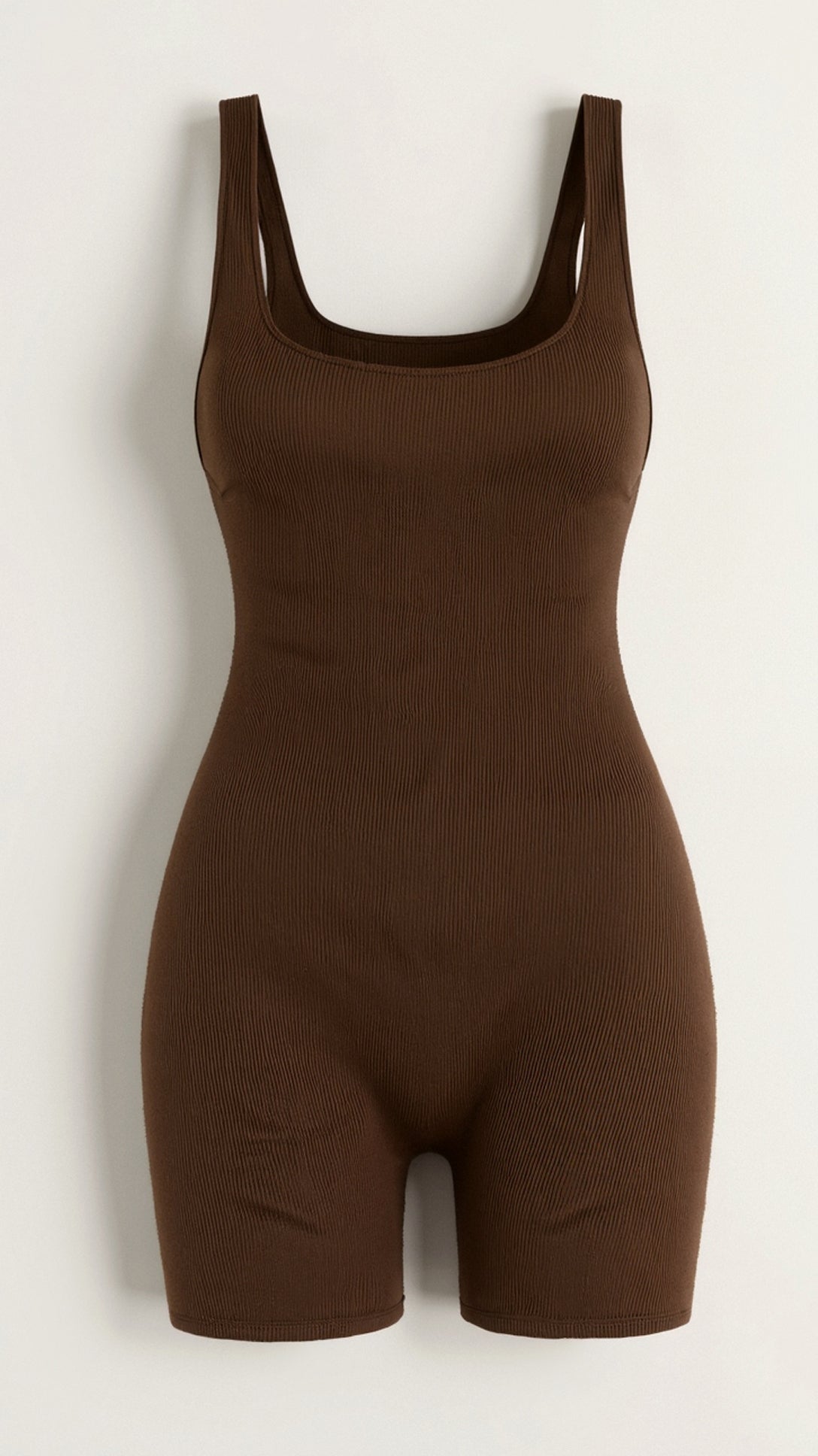 Sculp™ Ribbed Contour Romper | Seamless Shaping & Comfort