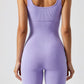SculpStore Ribbed Contour Romper | Seamless Shaping & Comfort