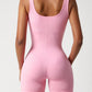 SculpStore Ribbed Contour Romper | Seamless Shaping & Comfort