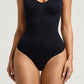 SculpStore Seamless Low Back Shapewear Bodysuit - Tummy Control
