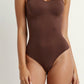 SculpStore Seamless Low Back Shapewear Bodysuit - Tummy Control