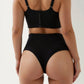 SculpStore Invisible Shape Thong | Seamless Mid-Waist Tummy Control