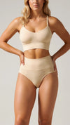 SculpStore SmoothShape Briefs | Seamless Mid-Waist Tummy Control