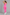 Sculp front zip gym jumpsuit in pink, back view