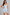 Sculp shapewear bodysuit in sky blue with built-in bra and thigh control, front view