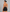 Sculp twist front sports bra in black, detail view