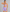 Sculp twist front sports bra in dreamy purple, front view