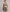 Sculp twist front sports bra in gray, front view