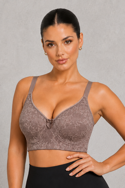 Sculp Full Coverage Lace Minimizer Bra
