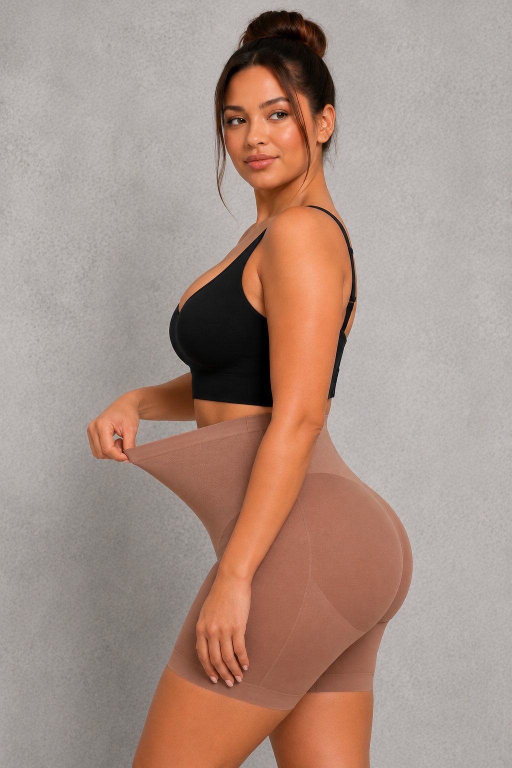 SculpStore Low Back Shapewear Shorts - Tummy Control & Bum Lift