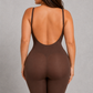 SculpStore Mid-Thigh Shapewear Bodysuit - Tummy Control Body Shaper & Thigh Slimming Shapewear