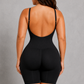 SculpStore Mid-Thigh Shapewear Bodysuit - Tummy Control Body Shaper & Thigh Slimming Shapewear