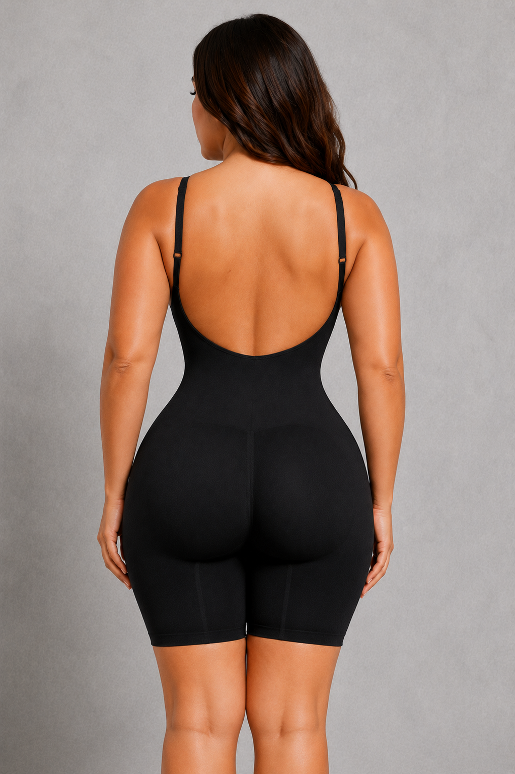 SculpStore Mid-Thigh Shapewear Bodysuit - Tummy Control Body Shaper & Thigh Slimming Shapewear