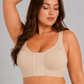 SculpStore Compression Bra - Post Surgery Front Closure Wireless Recovery Bra