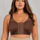 SculpStore Compression Bra - Post Surgery Front Closure Wireless Recovery Bra