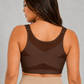 SculpStore Compression Bra - Post Surgery Front Closure Wireless Recovery Bra