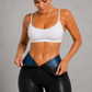 Sculp Sauna Effect High-Waisted Sweat Shorts