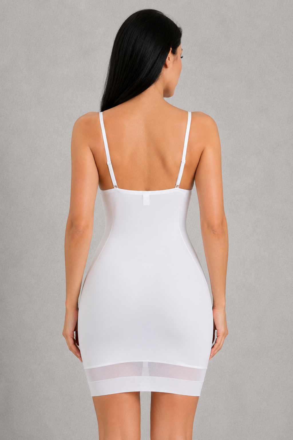 Sculp Strapless Sculpting Mesh Mini Slip Dress