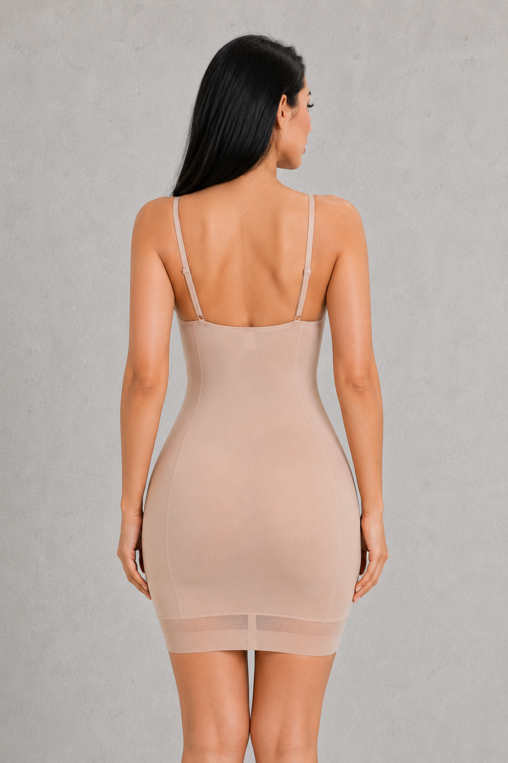 Sculp Strapless Sculpting Mesh Mini Slip Dress