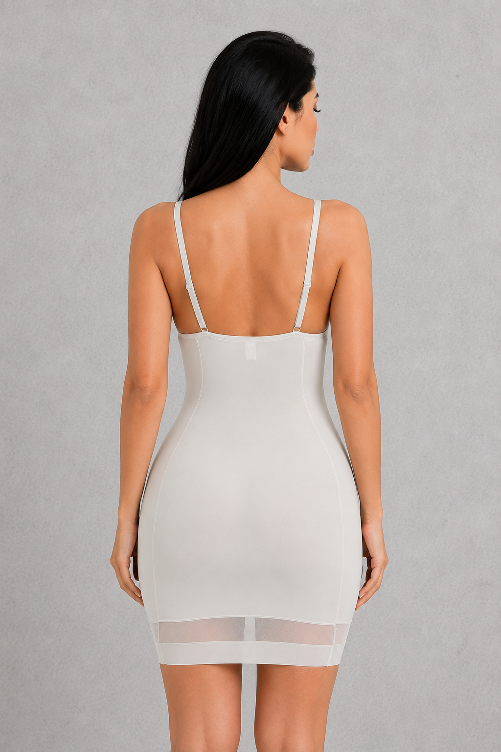 Sculp Strapless Sculpting Mesh Mini Slip Dress
