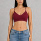 Sculp Padded Bra Top - Wireless Bralette with Built-In Cups