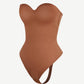 SculpStore Strapless Shapewear Bodysuit - Tummy Control Seamless Body Shaper with Detachable Straps