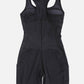 Sculp Sculpting Pocket Active Jumpsuit - Built-In Bra Compression Bodysuit