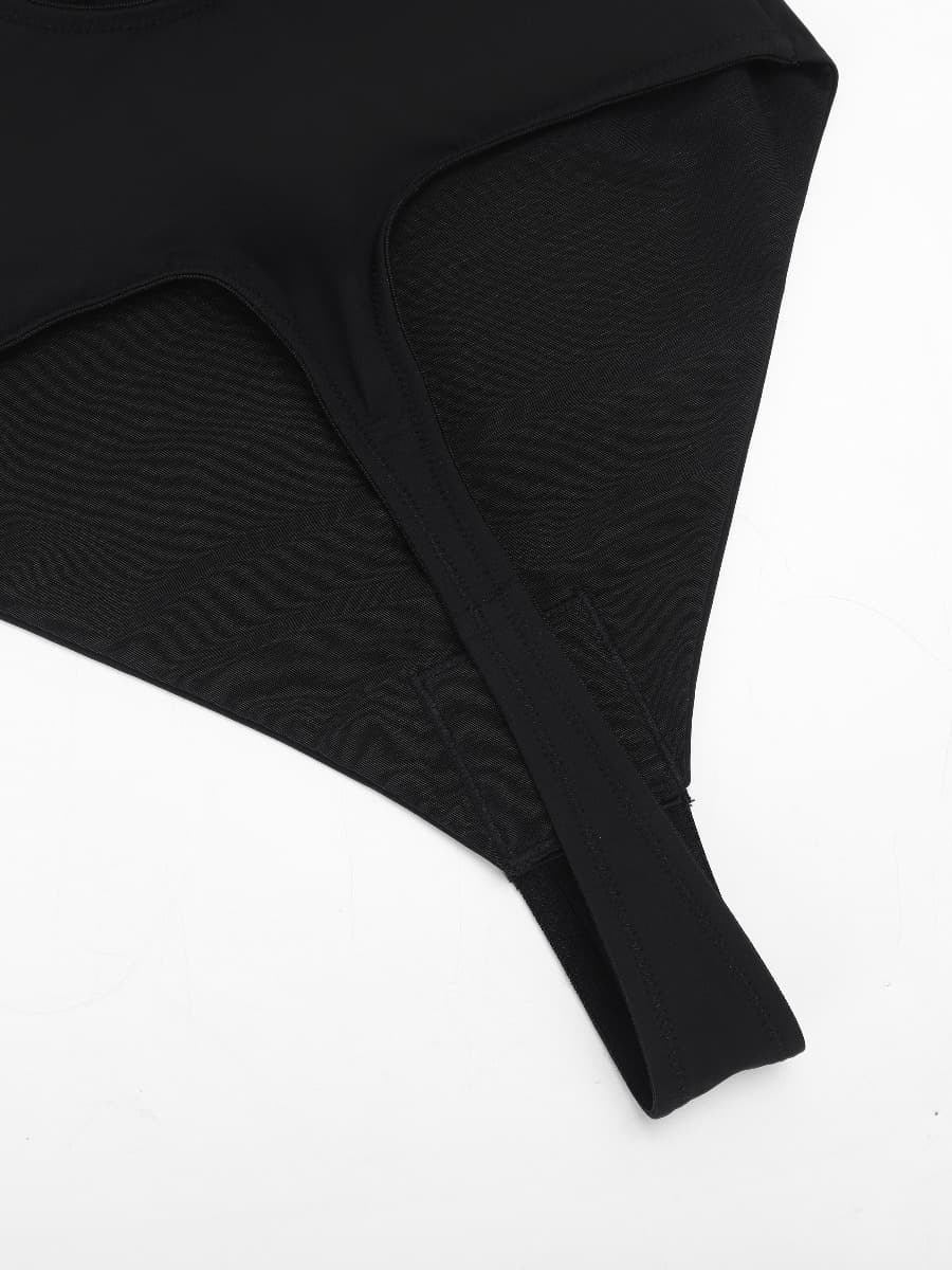 SculpStore Low Back Shapewear Bodysuit - Plunge Tummy Control Body Shaper