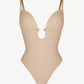 SculpStore Low Back Shapewear Bodysuit - Plunge Tummy Control Body Shaper