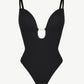 SculpStore Low Back Shapewear Bodysuit - Plunge Tummy Control Body Shaper