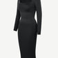Sculp Long Sleeve Shaping Bodycon Dress
