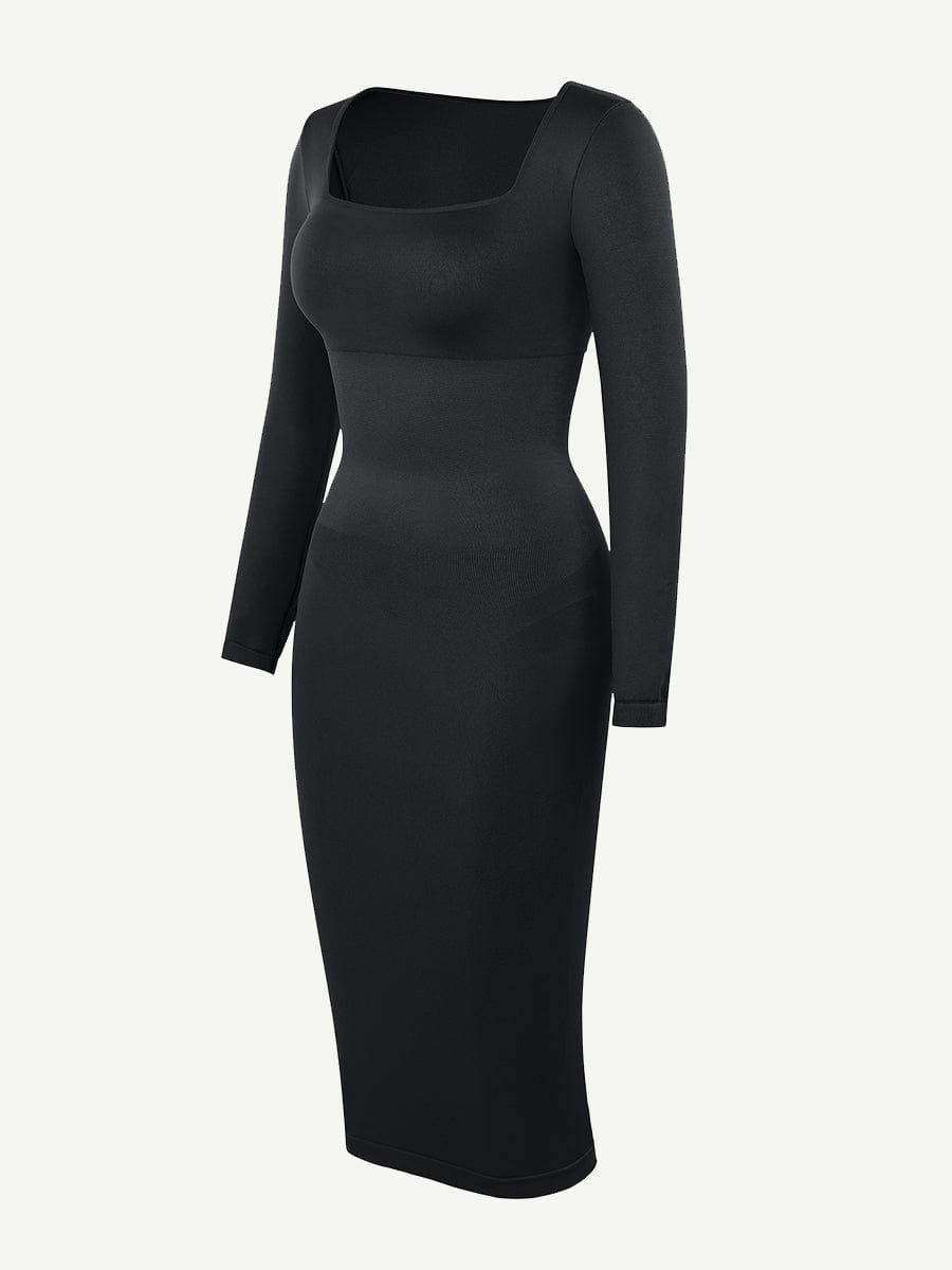 Sculp Long Sleeve Shaping Bodycon Dress