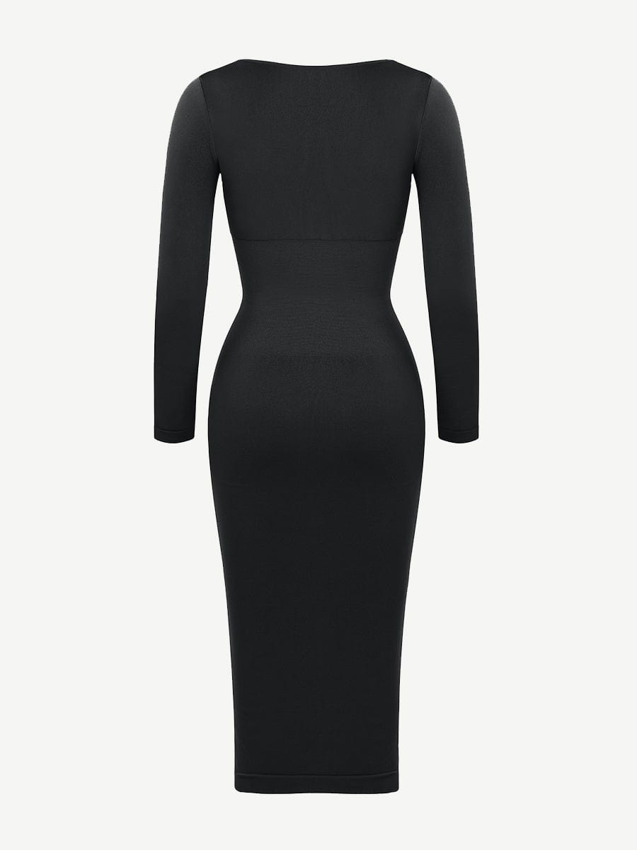 Sculp Long Sleeve Shaping Bodycon Dress