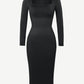 Sculp Long Sleeve Shaping Bodycon Dress