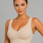 Sculp Seamless Fixed Cup Comfort Vest Bra